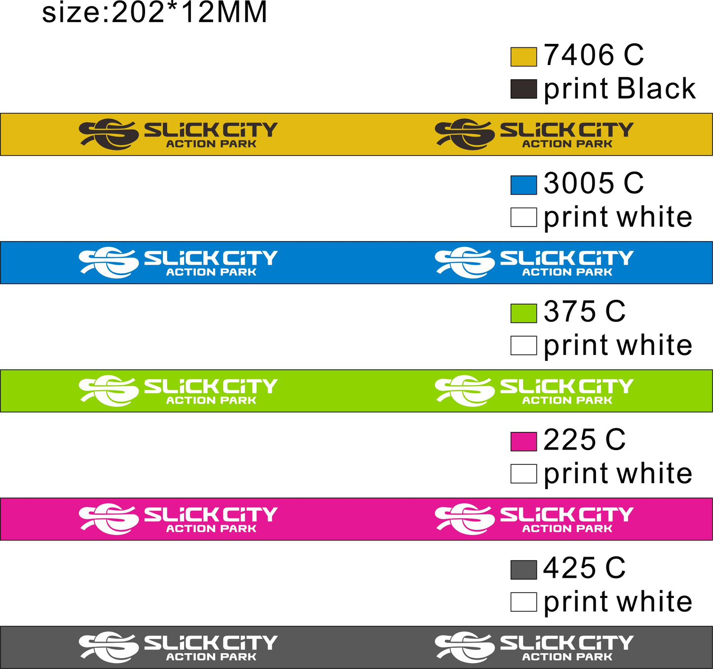 Wristbands (200 pcs)