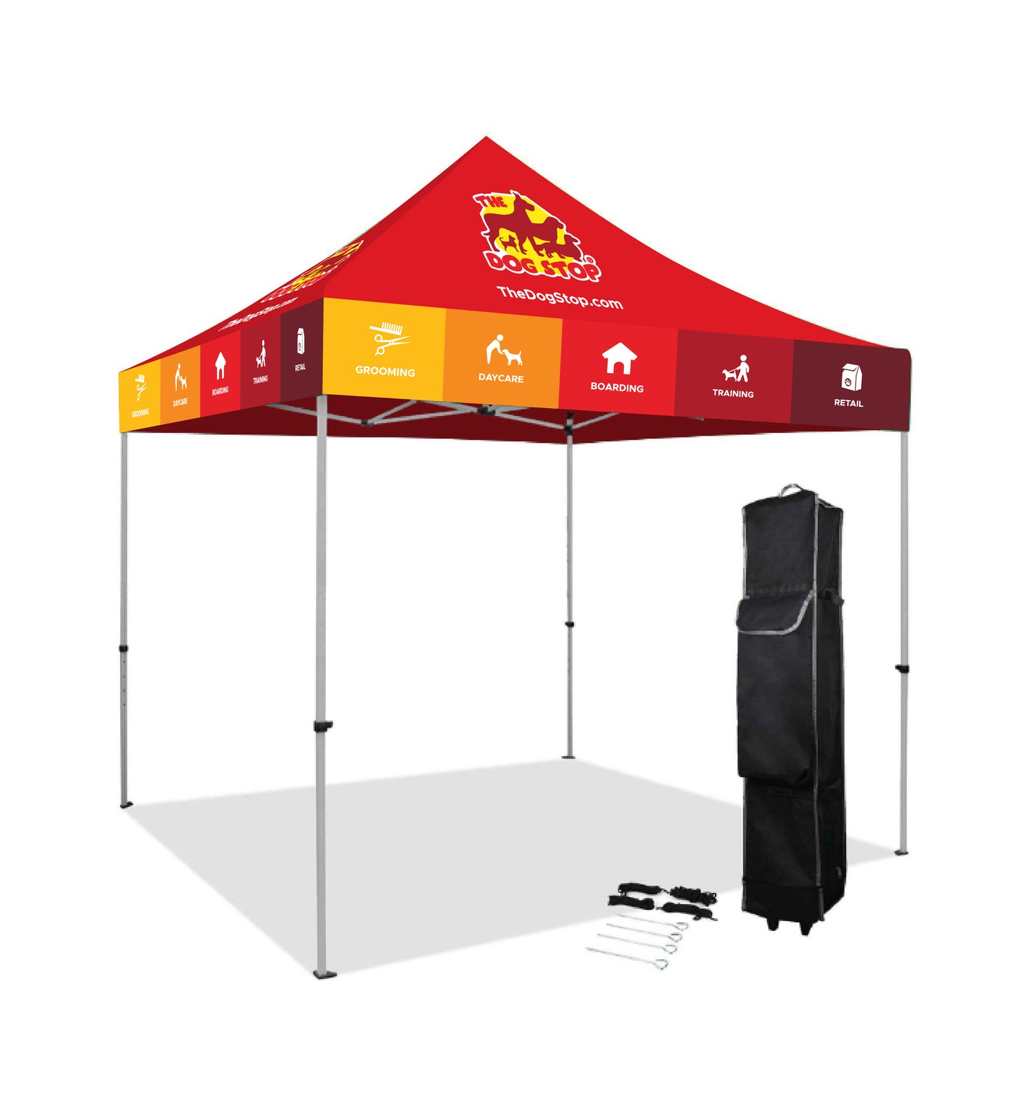 Custom Tent Canopy 10' x 10' (1 pack)