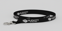 Slick City Black Lanyard (10 pcs)