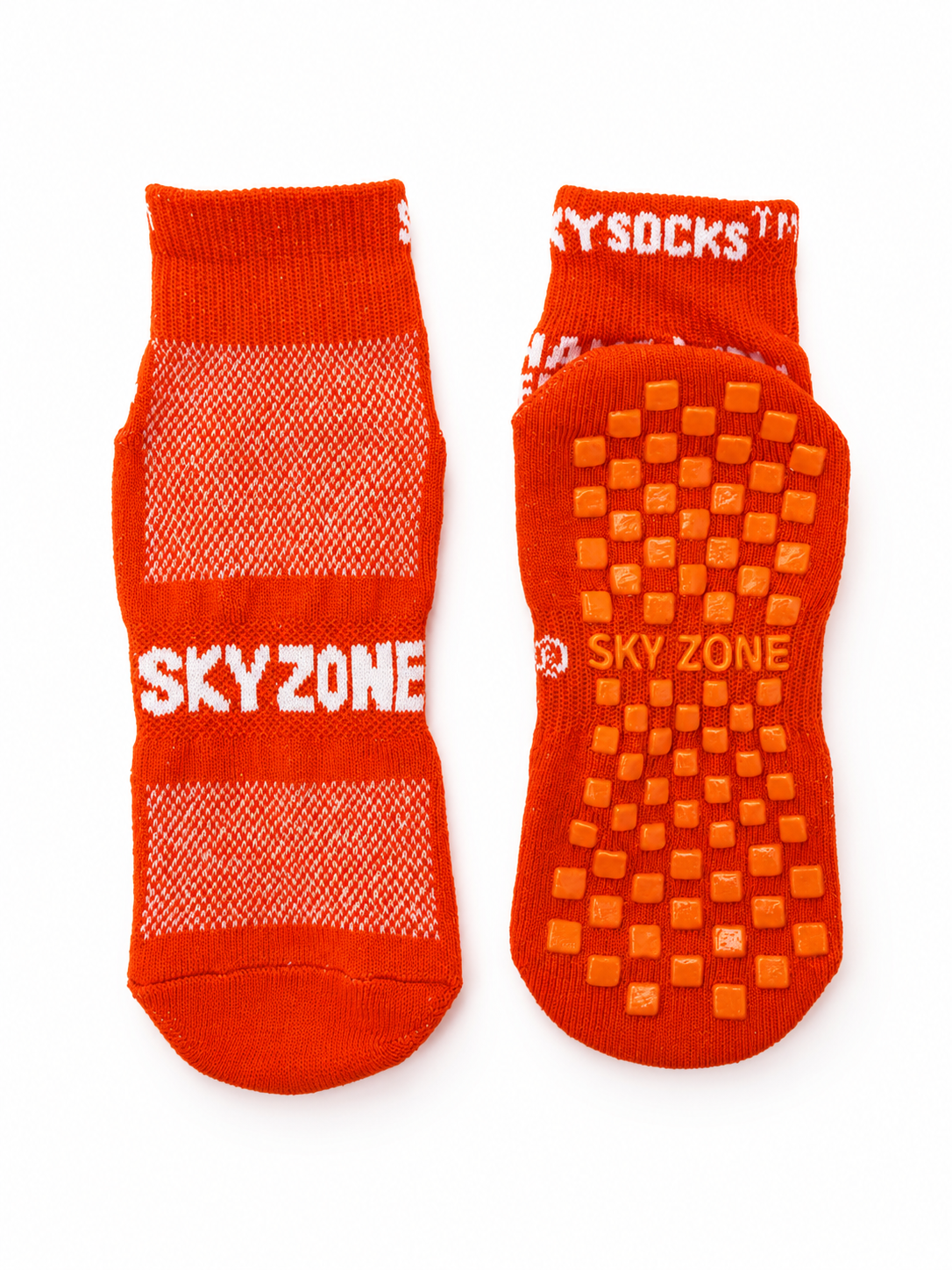 Sky Zone Orange Ankle Sock (200 pairs / polybagged)