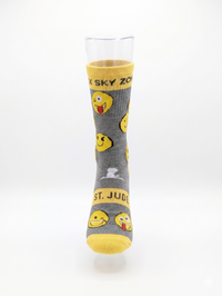 Sky Zone Emoji Socks - [Yellow] (200 pairs)