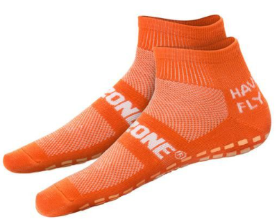 MEDIUM - Orange Sky Zone Ankle Sock (200 pairs)
